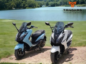 Motor Listrik Tangkas X7 Jadi Armada Ojol, Jarak Tempuhnya 120 Km!