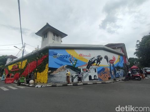 Wajah baru Pengkolan Garut yang kini makin estetik