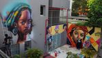 Warna-warni Mural Hiasi Pusat Ekonomi Pantai Gading