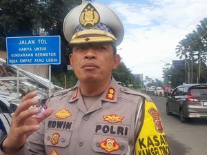 300 Polisi Siaga Amankan Malam Tahun Baru di Puncak Bogor