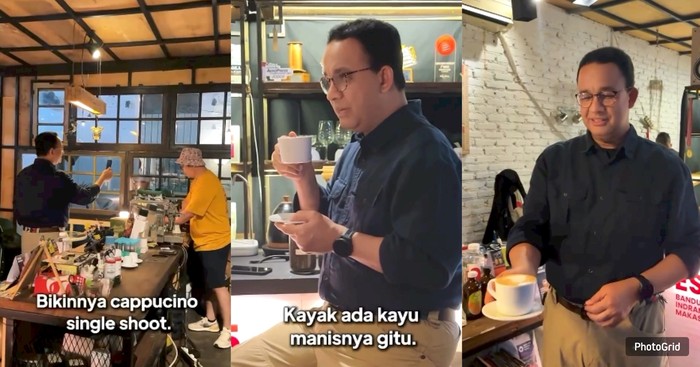 Anies Baswedan Jajal Kehidupan Skena dengan Ngopi di Kafe