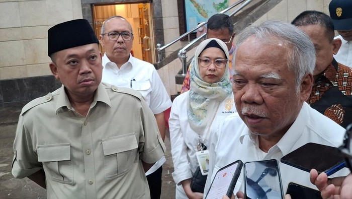 Basuki Hadimuljono dan Nusron Wahid.
