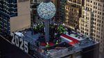 Bola Kristal Menyala Meriahkan Pergantian Tahun di Times Square