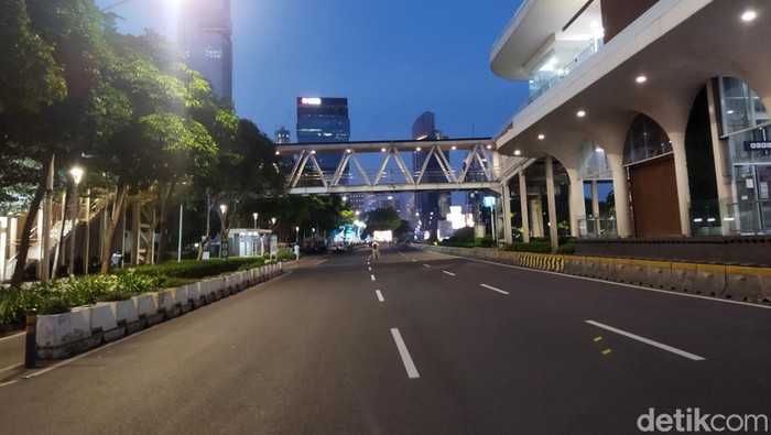 Car Free Night Jakarta. (Kurniawan/detikcom)