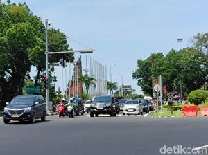 Akses Putar Balik ke Bandara Ngurah Rai Akan Ditutup jika Lalin Padat Sore Ini