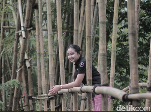 Jembatan Ikonik di Baduy Luar, Jembatan Bambu Tanpa Paku