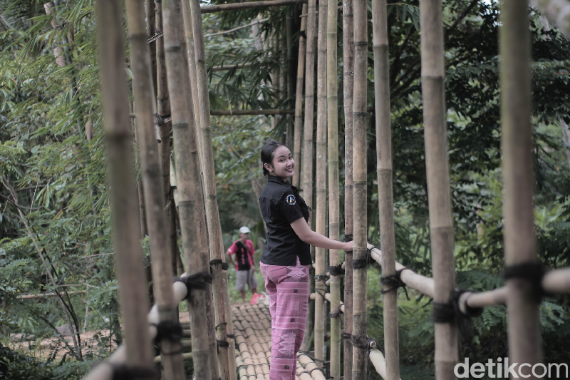 Jembatan ikonik di Baduy Luar