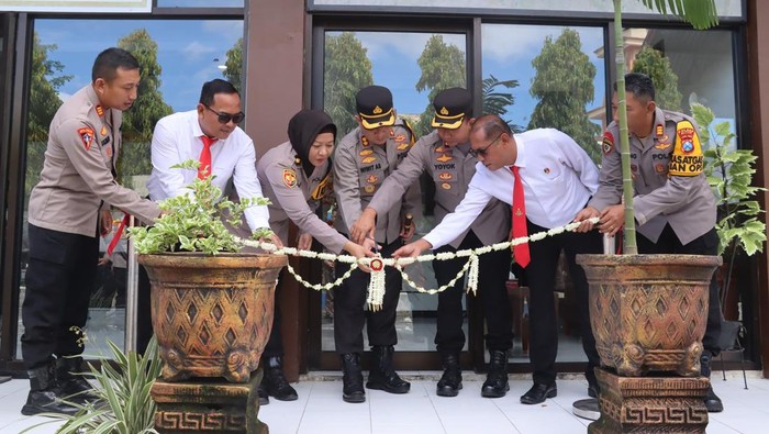 Kantor Koperasi Polres Blitar Diresmikan