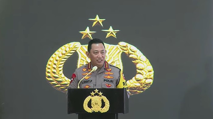 Kapolri Jenderal Listyo Sigit Prabowo. Foto: Tangkapan Layar YouTube Divisi Humas Polri