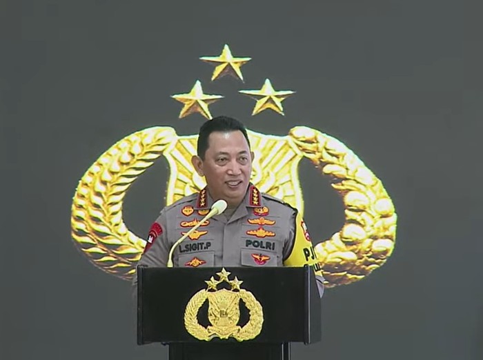 Kapolri Jenderal Listyo Sigit Prabowo. Foto: Tangkapan Layar YouTube Divisi Humas Polri