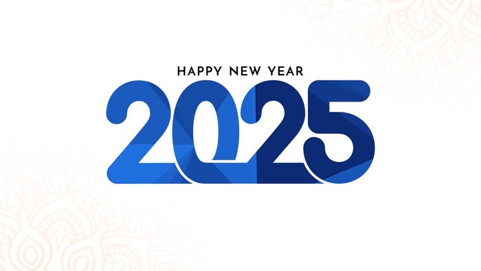 Kartu Ucapan Happy New Year 2025
