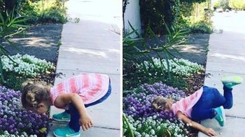 Aduh jadi nyungsep. Foto: Kids in Predicaments