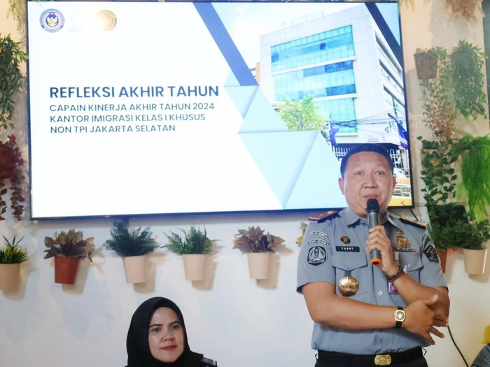 Kepala Kantor Imigrasi Kelas I Khusus Non TPI Jakarta Selatan, Johannes Fanny