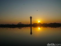 Perayaan Malam Tahun Baru di Menara Teratai Purwokerto, Ini Rekayasa Lalinnya