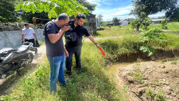 Lokasi kecelakaan pria Polman hingga uangnya dicuri.