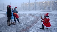 Kota Yakutsk dinobatkan sebagai kota terdingin di dunia, dengan suhu paling rendah rata-rata -35°C dan suhu terdingin dengan suhu -50°C.