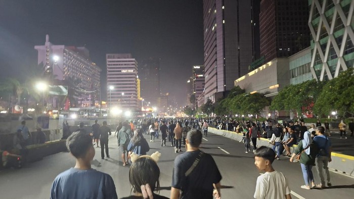 Malam tahun baru 2025 di Jakarta
