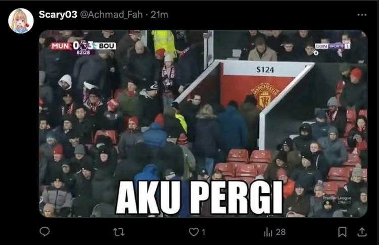 Meme Kekalahan Man United