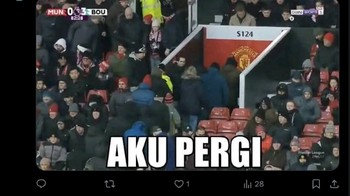 Ancaman degradasi akan makin terasa nyata jika MU tak berhasil mendapatkan momentum di awal 2025. Sekadar informasi, mereka akan memulai tahun dengan bertandang ke markas Liverpool di Liga Inggris, disusul melawat ke Arsenal di Piala FA. Foto: X.com