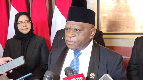 Menteri Hak Asasi Manusia (HAM) Natalius Pigai