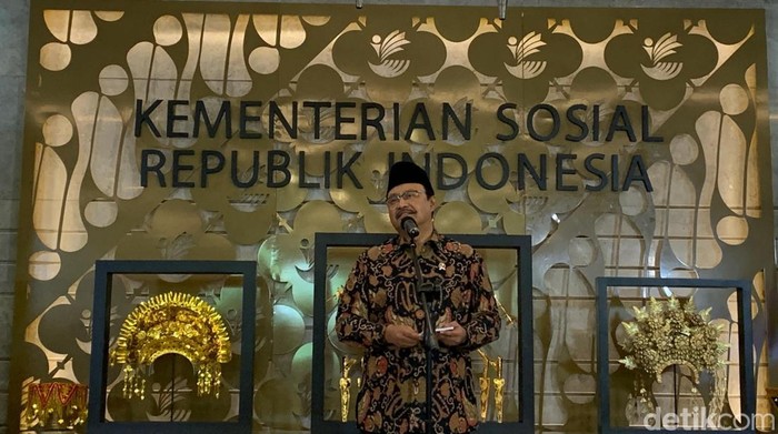 Menteri Sosial (Mensos) Saifullah Yusuf atau Gus Ipul (Mulia Budi/detikcom)