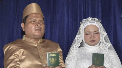 Tuna Netra se-Priangan Timur Nikah Massal