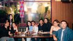 Momen Omara Esteghlal saat Hadiri Makan Malam Bareng Prilly Latuconsina