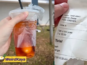 Beli Es Teh Leci di Resto Indonesia, Orang Malaysia Kaget Harganya Rp 54 Ribu