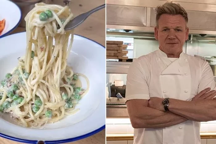 pasta carbonara di resto Gordon Ramsay