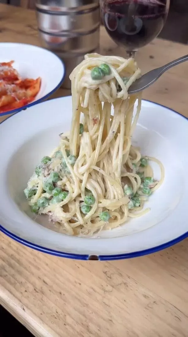 pasta carbonara di resto Gordon Ramsay