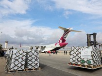 Pesawat Bantuan Qatar Tiba di Damaskus Suriah
