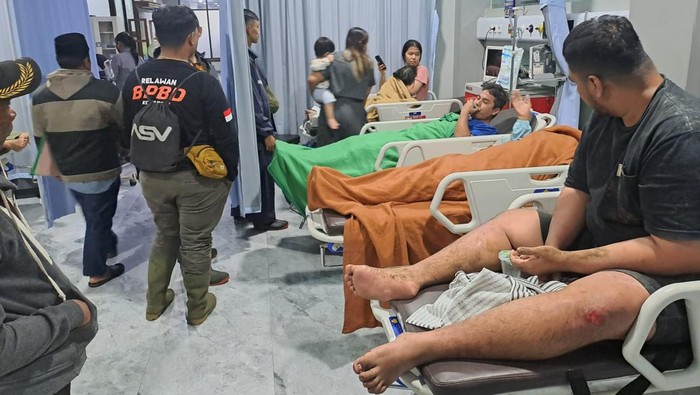 sekeluarga 6 orang korban vila longsor di kota batu