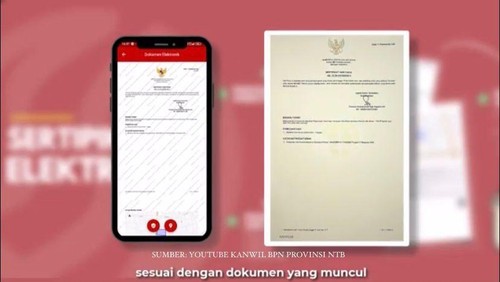 Sertifikat tanah elektronik