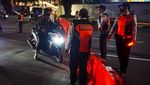Situasi Penutupan Jalan Saat Perayaan Tahun Baru di Jakarta
