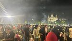 Keseruan Malam Pergantian Tahun Baru 2025 di Parepare