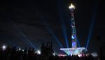 Suasana Monas Jelang Pergantian Tahun 2025