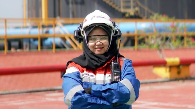 Supervisor Plant Operation Minas PHR, Chyntia Qorisya Daeng Rannu. (dok. Istimewa)