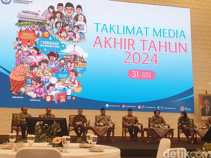 Taklimat Media Akhir Tahun 2024 Kemendikdasmen