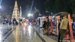 Semarak Malam Tahun Baru 2025 di Kota Surabaya