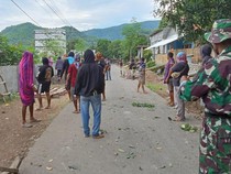 Polisi Tangkap 13 Terduga Provokator Perang Warga Dua Desa di Bima