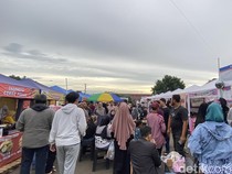 Dulu Terminal Lama, Sekarang Disulap Jadi Pusat Jajanan di Sukabumi