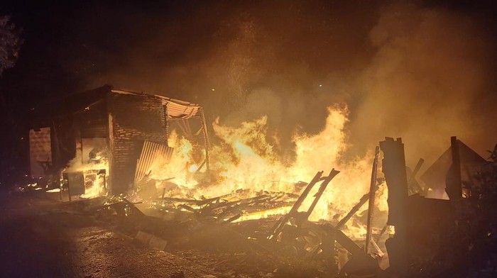 Kebakaran rumah di Cilincing, Jakarta Utara