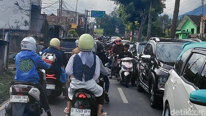 Kemacetan di Kolmas-Parongpong