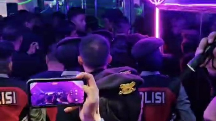 Razia Diskotek DA 41 Palembang.