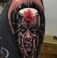 Super Keren! Seni Tato Surealis Tampak Seperti Sungguhan