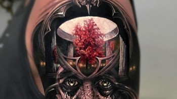 Arlo DiCristina dan pasangannya yang terkenal, Ryan Ashley Malarkey, bekerja sama dan sekarang bekerja di Elysium bersama. Mereka berdua terkenal di komunitas tato dan memiliki banyak pelanggan. Foto: Brightside  