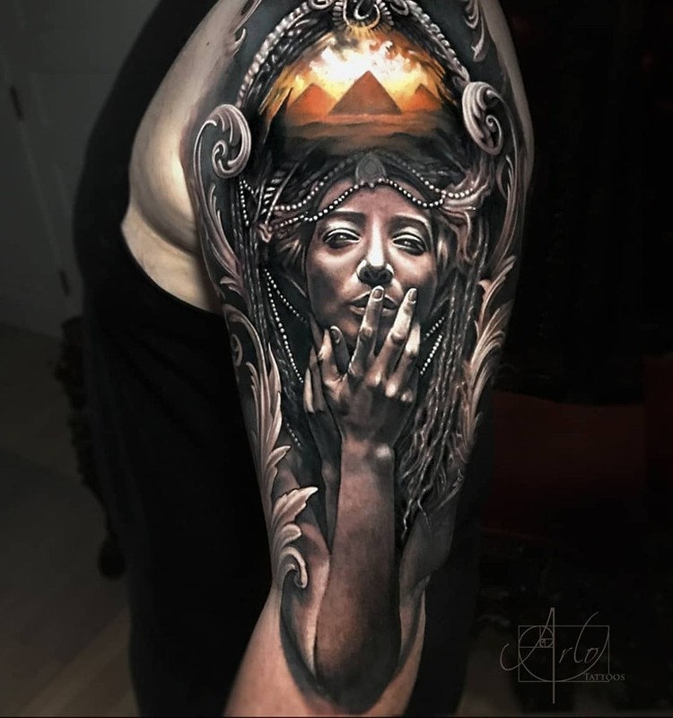 Super Keren! Seni Tato Surealis Tampak Seperti Sungguhan