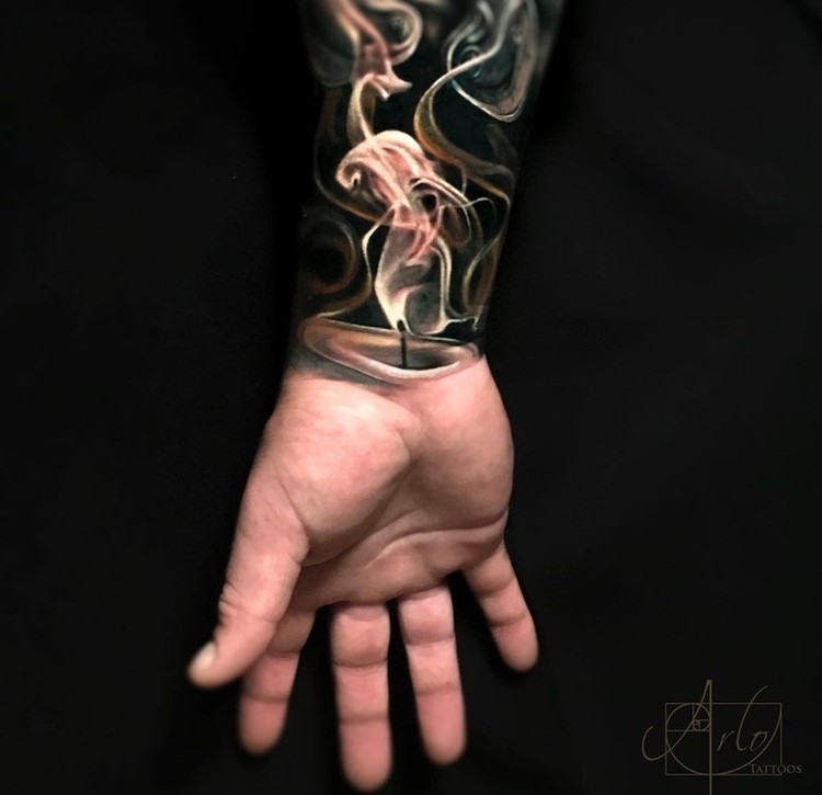 Super Keren! Seni Tato Surealis Tampak Seperti Sungguhan