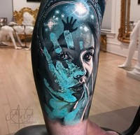 Super Keren! Seni Tato Surealis Tampak Seperti Sungguhan