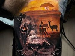 Super Keren! Seni Tato Surealis Tampak Seperti Sungguhan